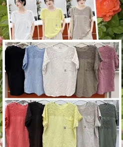 Bluzki damskie,sizeuni,paczka 6szt ,mix kolor