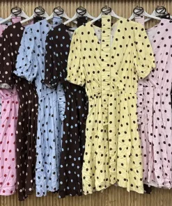 Sukienki damskie wloskie, Size uni ,paczka 6szt mix kolor