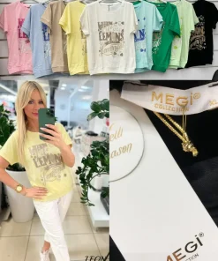 Bluzki damskieTURECKA, Size uni ,paczka 6szt mix kolor