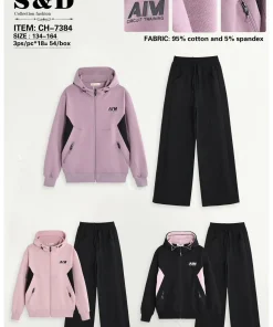 Komplety DZIECIĘCA ,size 134-164,paczka 18szt,mix kolor