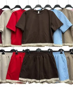 Komplety damskie wloskie, Size uni ,paczka 6szt mix kolor