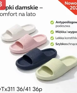 Klapki Kroksy DAMSKIE (36-41, 36par) mix kolor