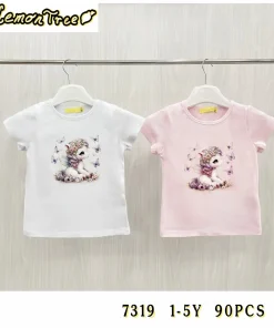 Bluzki DZIECIĘCA ,size 1-5 lat,paczka 10szt,mix kolor