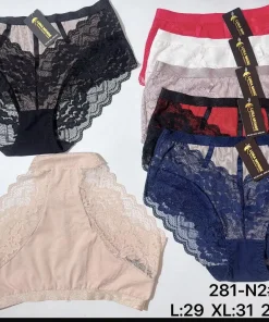 Majtki Damskie,Size l-2xl,paczka 24szt, mix kolor