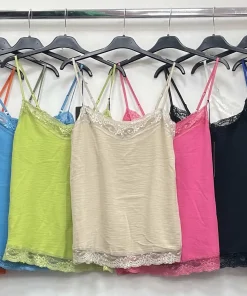 Bluzki damskieWŁOSKA, Size uni ,paczka 6szt mix kolor
