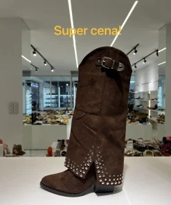 Buty Botki na Obcasie DAMSKIE (36-41, 12par) 1 kolor