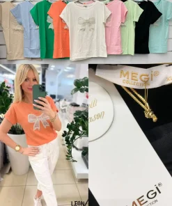 Bluzki damskieTURECKA, Size uni ,paczka 6szt mix kolor