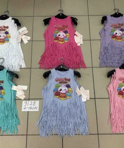 Bluzki DZIECIĘCA ,size 4-14lat,paczka 6szt,1kolor