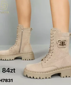 Buty Botki Damskie (36-41, 12par) 1 kolor