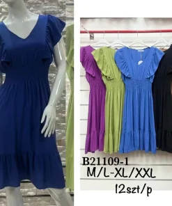 Sukienki damskie,size m/l-xl/2xl,paczka 12szt,mix kolor