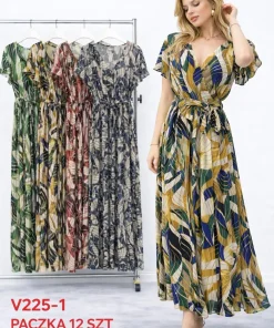 Sukienki damskie,size m/l-xl/2xl,paczka 12szt ,mix kolor