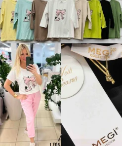 Bluzki damskieTURECKA, Size uni ,paczka 6szt mix kolor