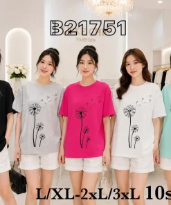 Bluzki damskie,size l/xl-2/3xl,paczka 10szt ,mix kolor