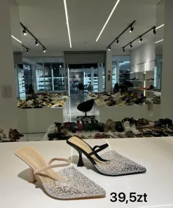 Buty Sandaly na Obcasie DAMSKIE (36-41, 12par) 1 kolor