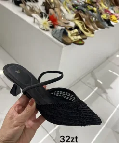 Buty Sandaly na Obcasie DAMSKIE (36-41, 12par) 1 kolor