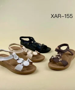 Sandaly DAMSKIE (36-41, 12par) 1 kolor