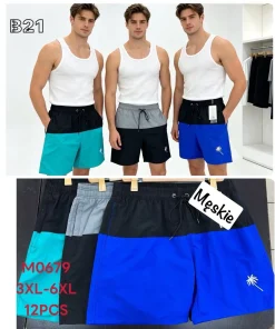 Spodenki MĘSKA ,size 3-6xl,paczka 12szt,mix kolor