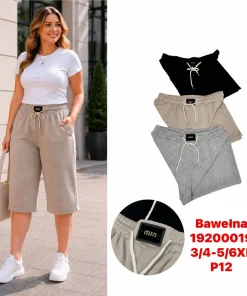Spodnie Damskie,Size 3xl/4xl-5xl/6xl,paczka 12szt, mix kolor