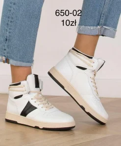 Buty Sportowe DAMSKIE (36-41, 12par) 1 kolor