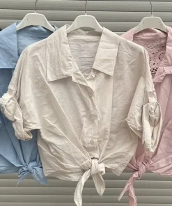 Bluzki damskieWŁOSKA, Size uni ,paczka 6szt mix kolor