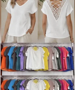 Bluzki damskieTURECKA, Size uni ,paczka 6szt mix kolor