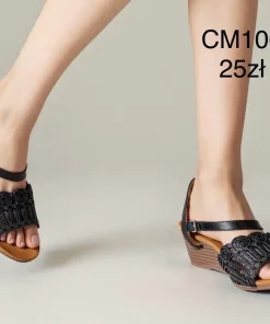 Sandaly DAMSKIE (36-41, 12par) 1kolor