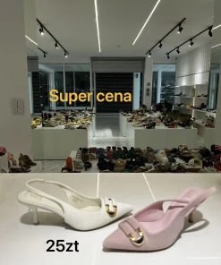Buty Sandaly na Obcasie DAMSKIE (36-41, 12par) 1 kolor