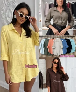 Koszule damskie,size uni,paczka 6szt ,mix kolor