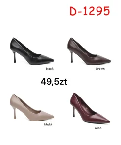 Buty Szpilki DAMSKIE (36-41, 12par) 1 kolor