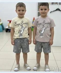 Komplety DZIECIĘCA,Size 1-4lat, paczka 4szt, 1 kolor