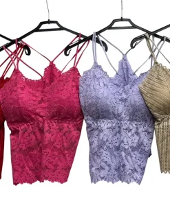Bluzki damskie wloskie, Size uni ,paczka 6szt mix kolor