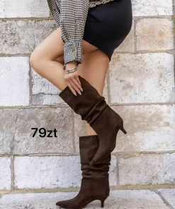 Buty Kozaki Damskie (36-41, 12par) (1klor)