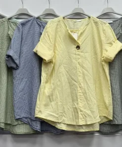 Bluzki damskie wloskie, Size uni ,paczka 6szt mix kolor