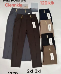 Spodnie Damskie,Size 5xl/6xl-8xl/9xl,paczka 12szt, mix kolor