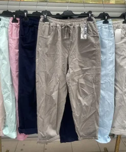 Spodnie damskie WŁOSKA ,Size uni ,paczka 6szt mix kolor