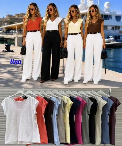 Bluzki Damskie ,size uni,paczka 6szt,mix kolor