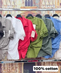 Bluzki damskieWŁOSKA, Size uni ,paczka 6szt mix kolor