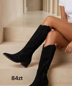 Buty Kozaki Damskie (36-41, 12par) 1 kolor
