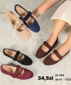 Buty Sandaly DAMSKIE (36-41, 12par) 1 kolor