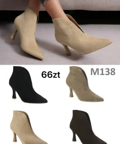 Buty Botki Damskie (36-41, 12par) 1 kolor