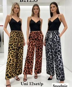 Spodnie damskie,size uni,paczka 12szt,mix kolor