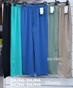 Spodnie damskie,size 2/3-5/6xl,paczka 12szt,mix kolor