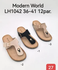 Japonki Damskie (36-41, 12par) 1 kolor