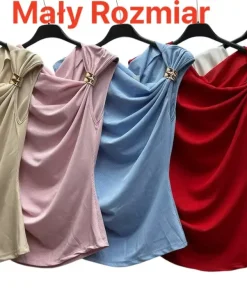 Bluzki damskie wloskie, Size uni ,paczka 6szt mix kolor