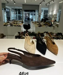 Sandaly na Obcasie DAMSKIE (36-41, 12par) (1klor)