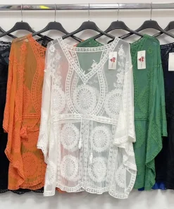 Bluzki damskie WŁOSKA, Size uni ,paczka 6szt mix kolor