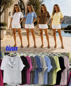 Bluzki Damskie ,size uni,paczka 6szt,mix kolor