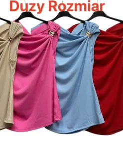 Bluzki damskie wloskie, Size uni ,paczka 6szt mix kolor