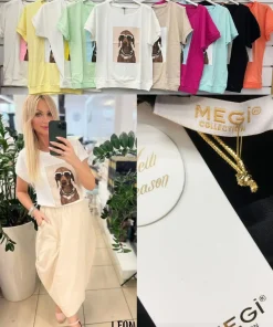 Bluzki damskieTURECKA, Size uni ,paczka 6szt mix kolor