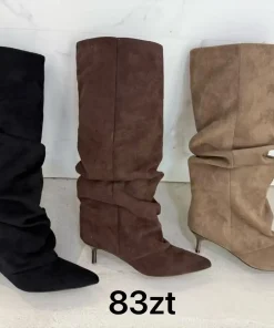 Buty Kozaki DAMSKIE (36-41, 12par) 1 kolor